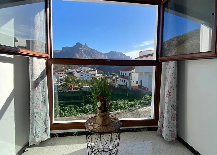 Casa Maruca With Roque Nublo View Tejeda